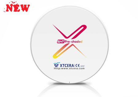 XTCERA ZrO2 – Циркониевый диск SHT Pre-Shaded (98,5 мм, толщина диска 25 мм)